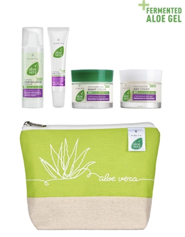 Set de îngrijire facială Aloe Via myaloe.ro