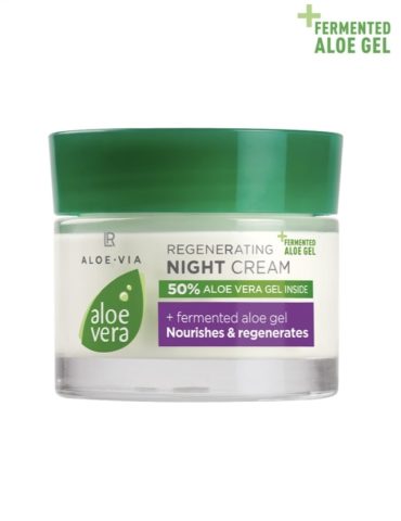 Aloe Vera Regenerator crema de noapte pentru fata.Crema Aloe Night www.myaloe.ro
