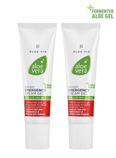 LR Aloe Via Set dublu Gel-crema pentru urgente myaloe.ro