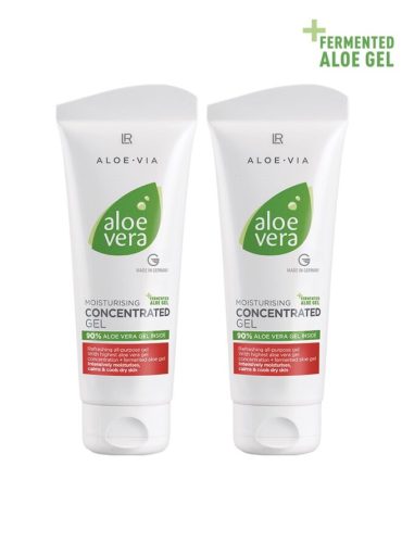 LR Aloe Via Set dublu Gel concentrat hidratant myaloe.ro