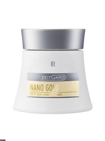 Nanogold 2in1 crema & masca pentru ochi myaloe.ro